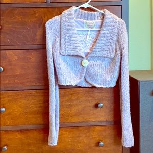 FreePeople crop sweater